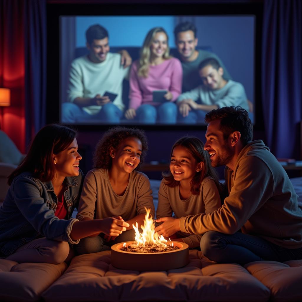 Creating Memories with Family Movie Night