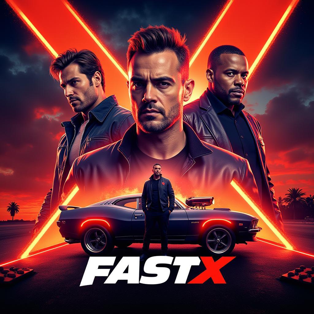 Fast X movie poster