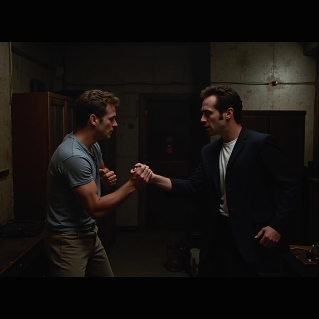 Fight Club Fight Scene