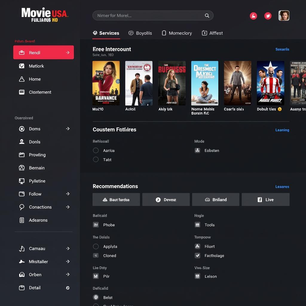 Finding Movies on Movie USA Full HD