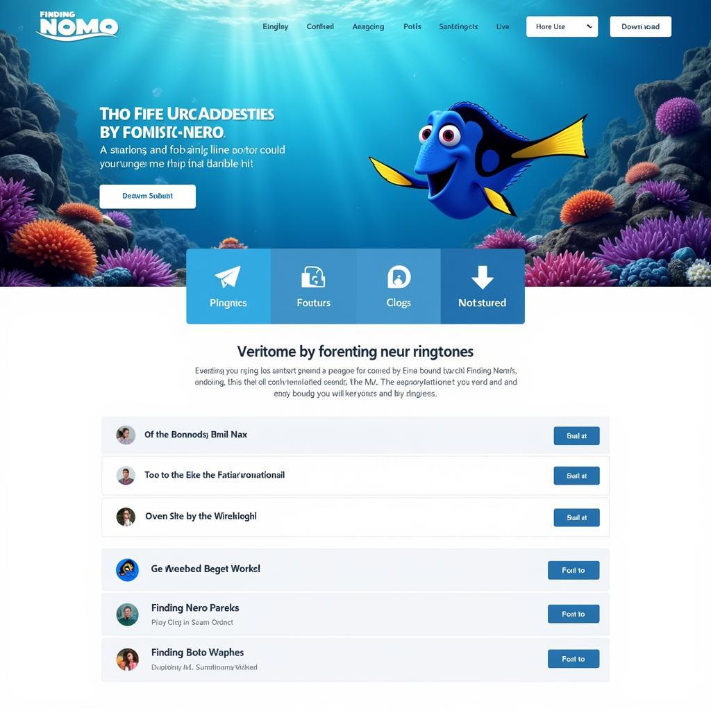 Finding Nemo ringtone download