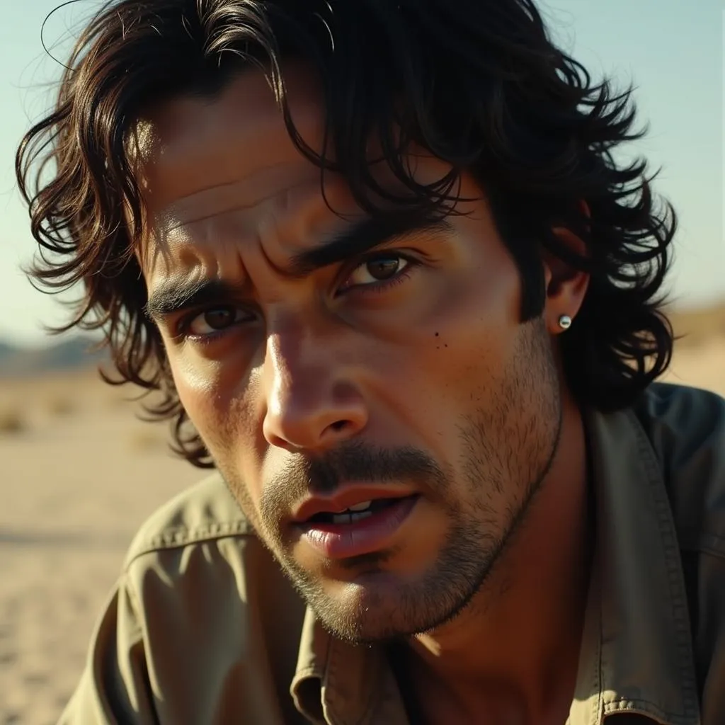 Gael García Bernal as Moisés in Desierto