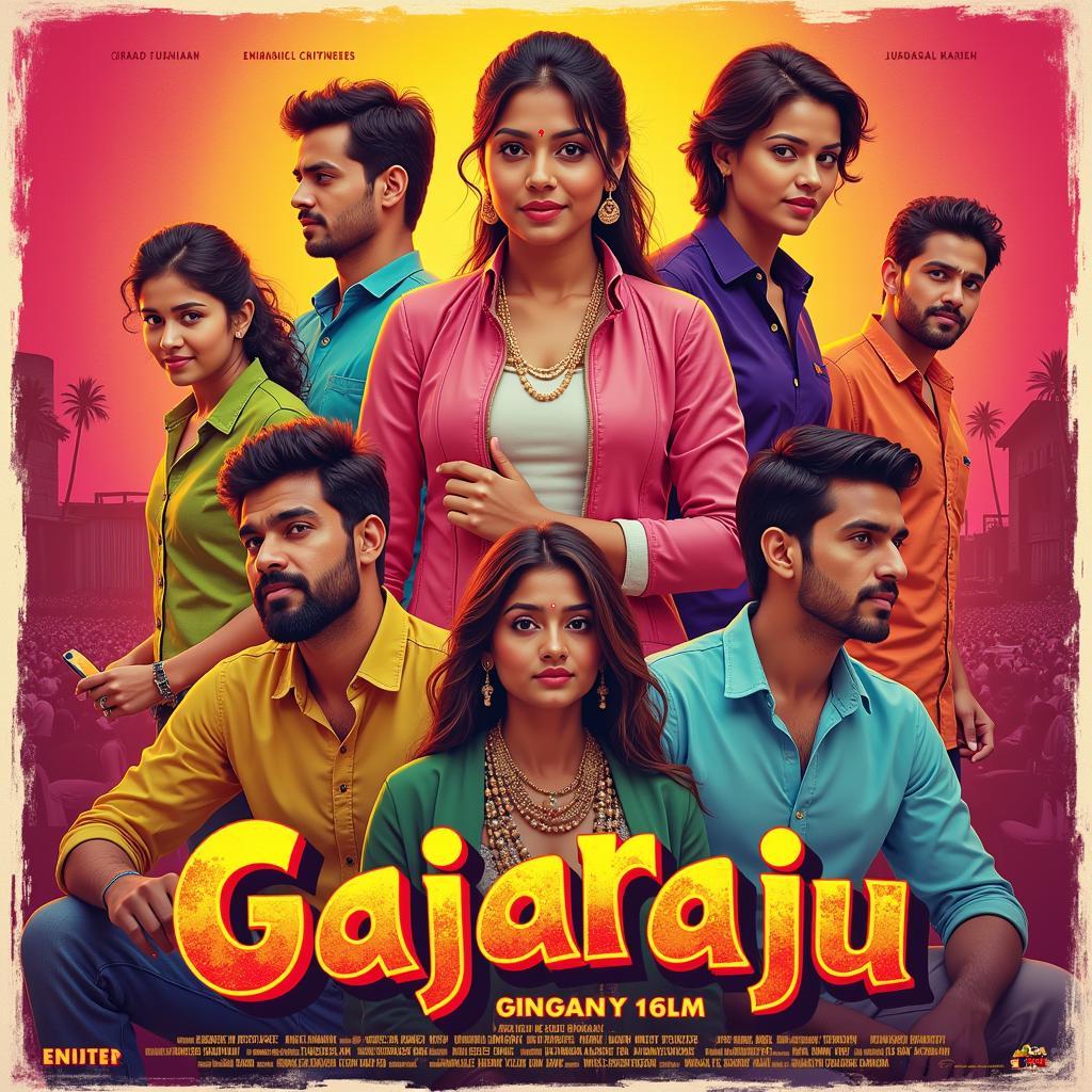 Gajaraju Telugu Movie Poster