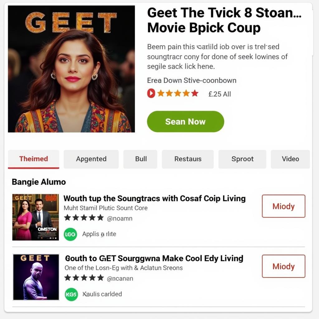 Geet Movie Soundtrack on Streaming Platforms