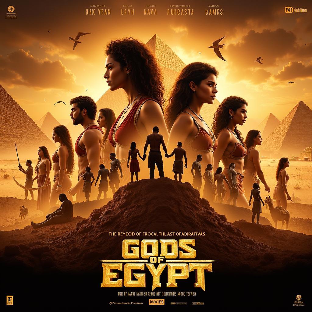 Gods of Egypt Tamil Dubbed Movie Poster