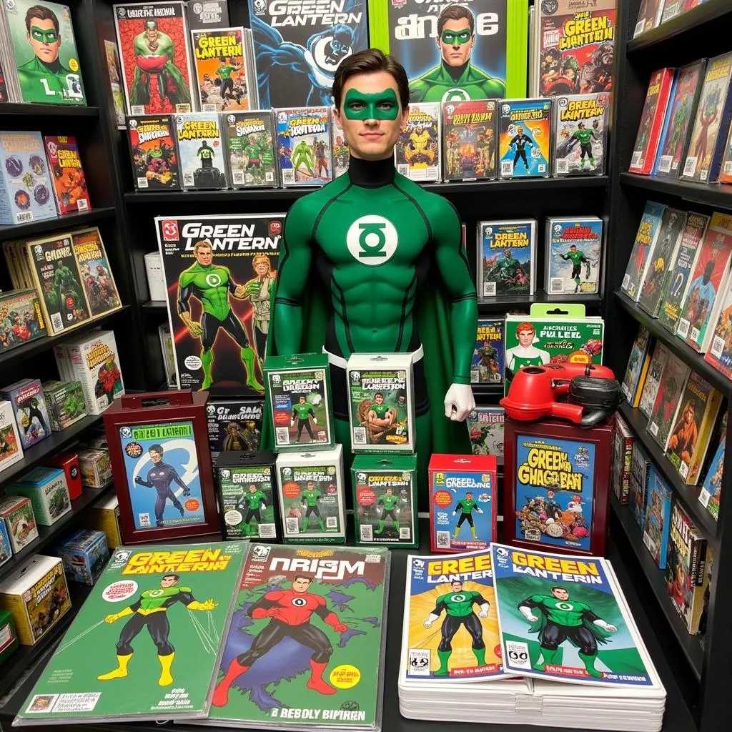 Green Lantern Comics and Merchandise