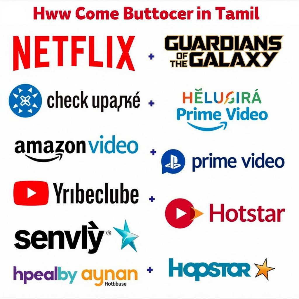 Guardians of the Galaxy Tamil Streaming Platforms