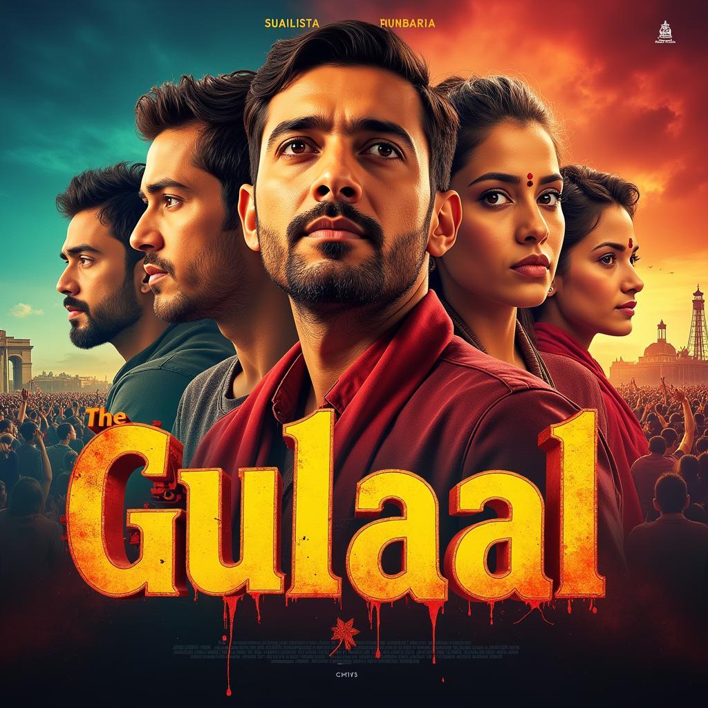 Gulaal movie poster