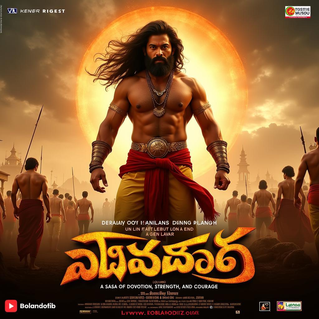 Hanuman Telugu Movie Poster 2024