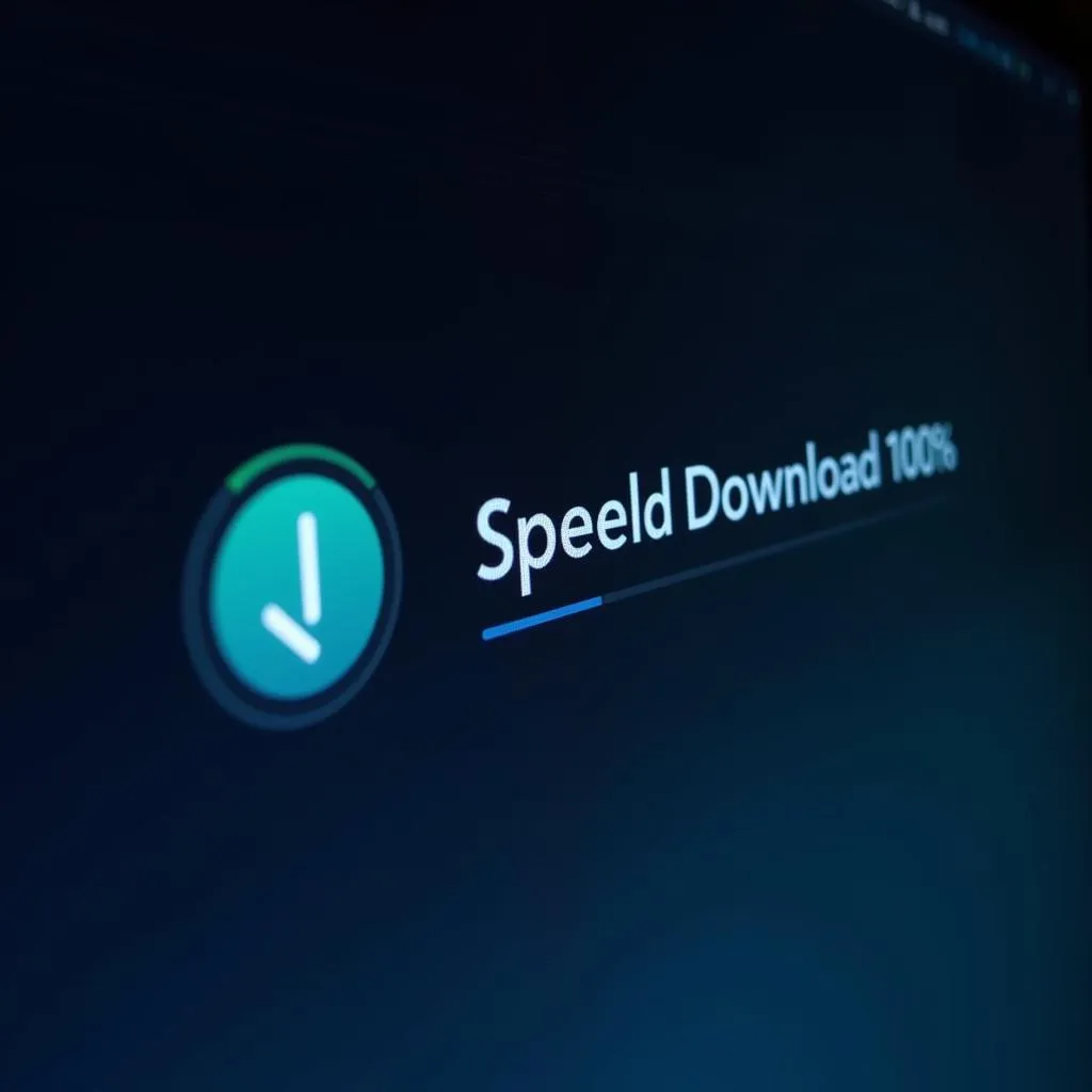 High-speed movie download progress bar