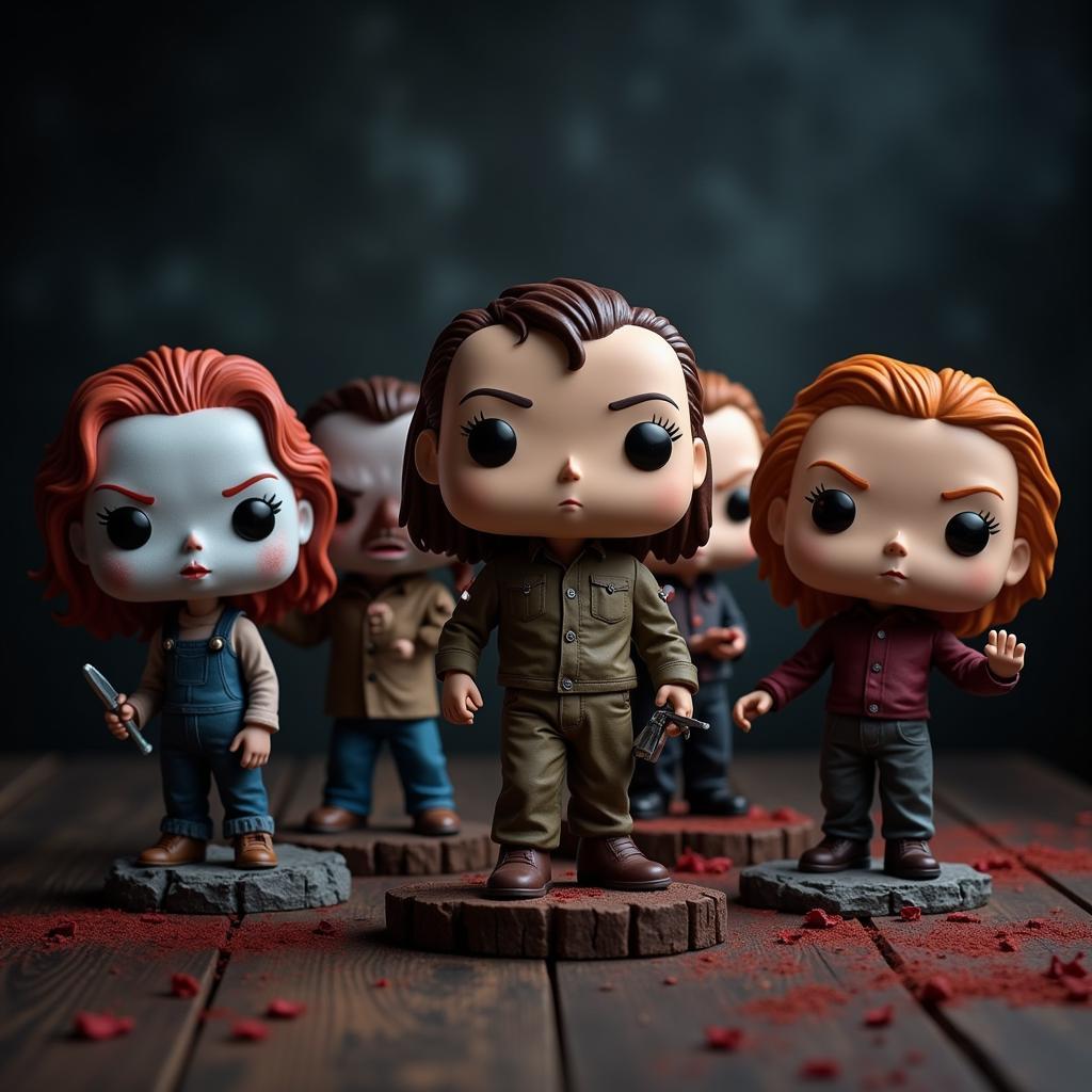 Horror Movie Pops Close Up