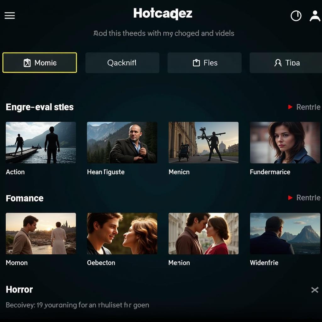 Hotstar Genre Selection