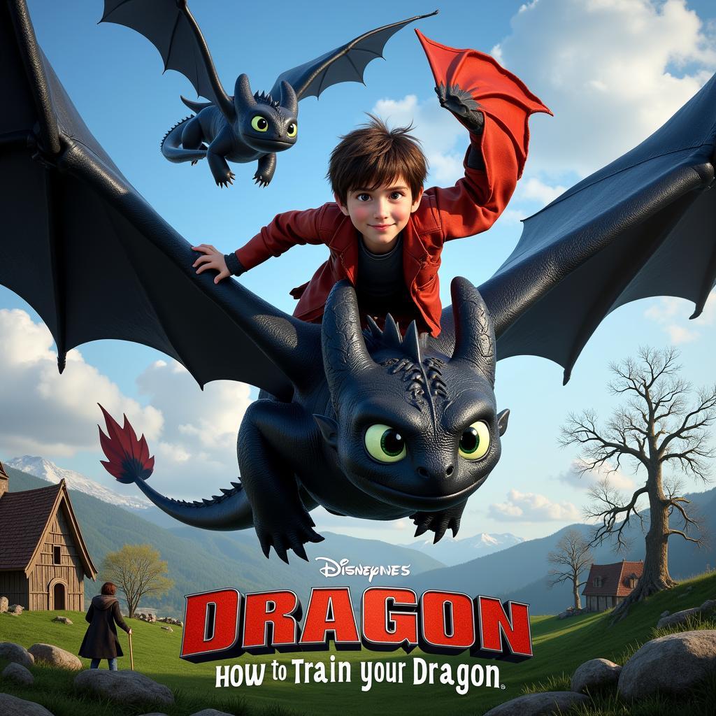 how to train your dragon movie poster