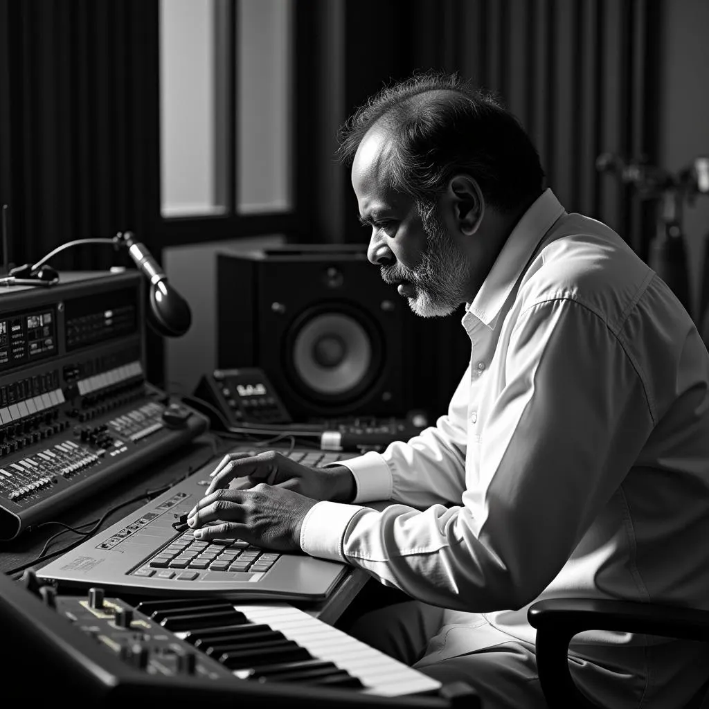 Ilaiyaraaja Composing Music