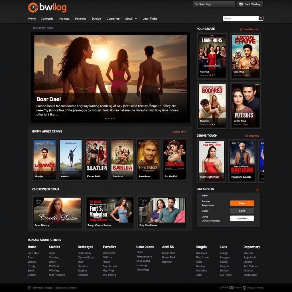 Indian adult movie streaming platform