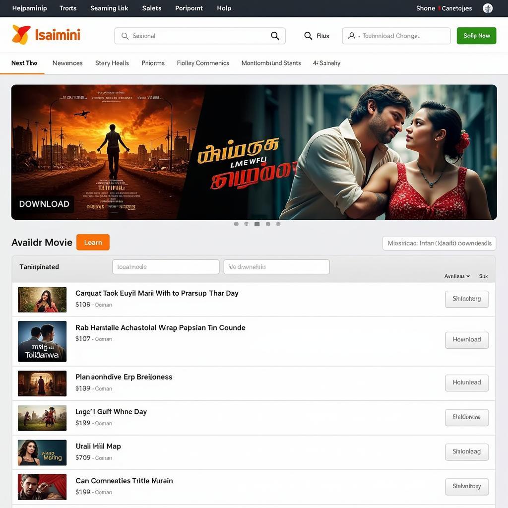 Tamil Movies Download on Isaimini