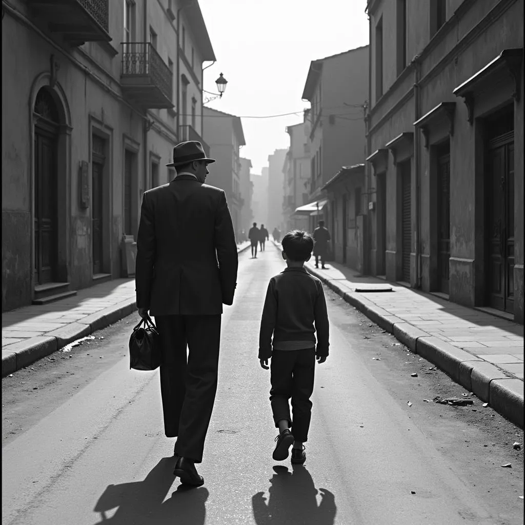 Bicycle Thieves: A poignant scene from Italian Neorealism