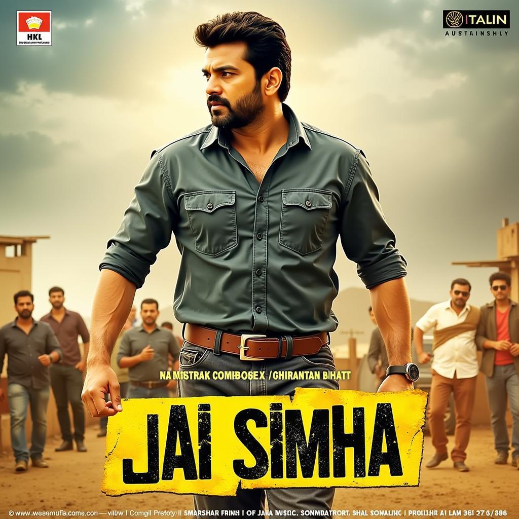 Jai Simha Movie Poster and Soundtrack Details