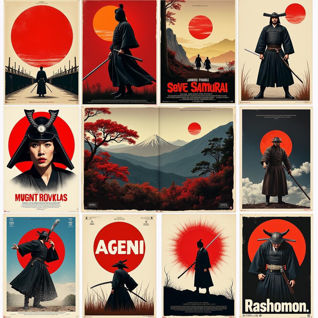 Classic Japanese Movie Posters