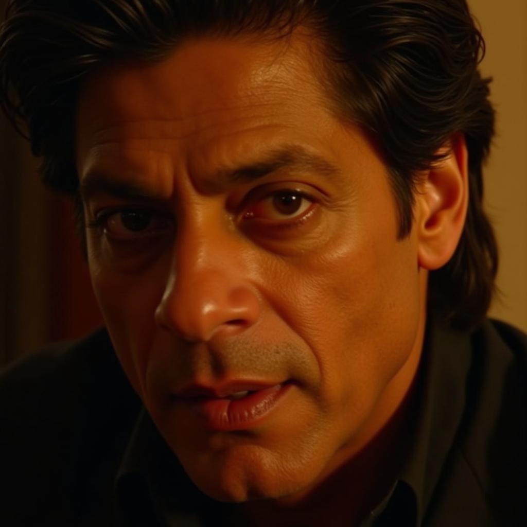 Shahrukh Khan's intense gaze in Jawan