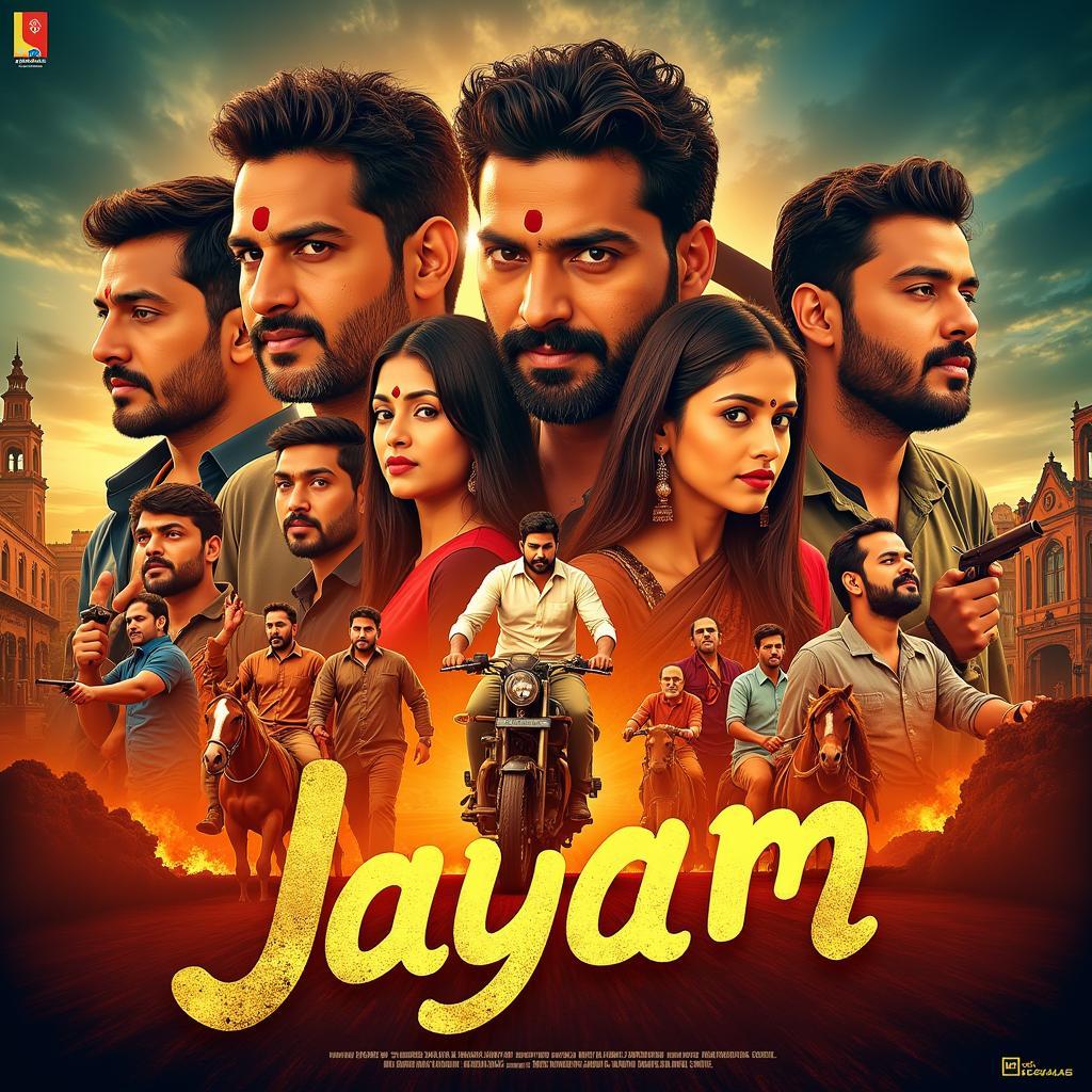 Jayam movie poster