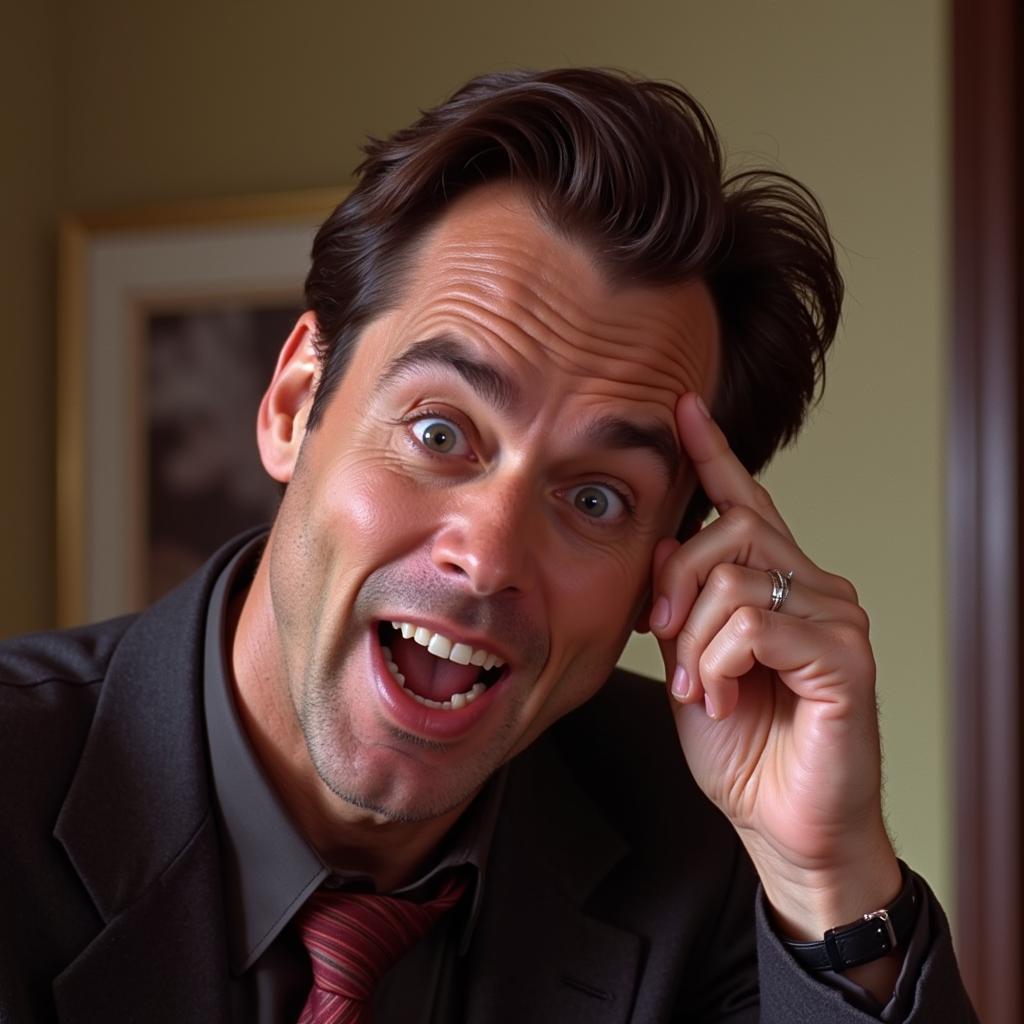 Jim Carrey in Liar Liar promotional still