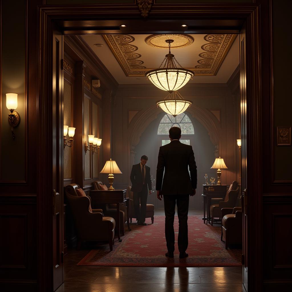 John Wick Continental Hotel Scene