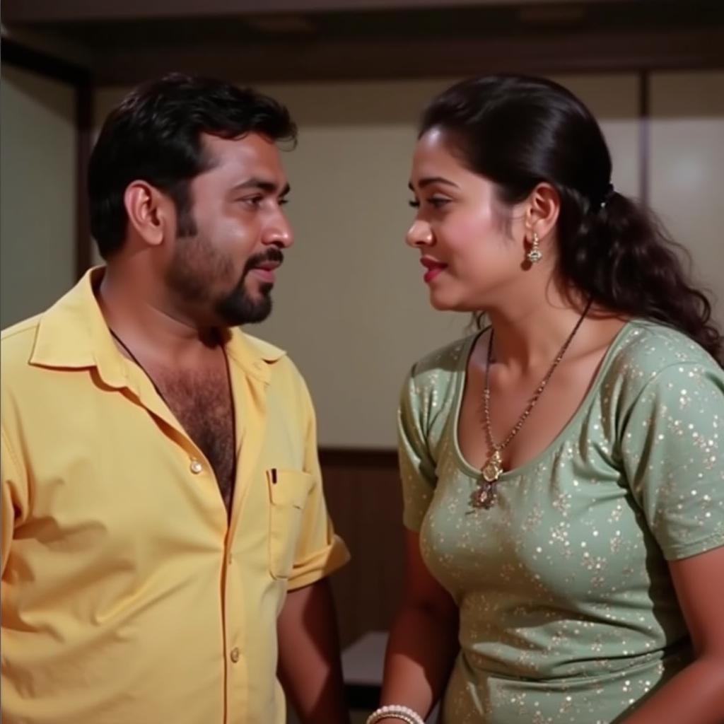 Kalavani Comedy Scene Featuring Ilavarasu and Saranya Ponvannan