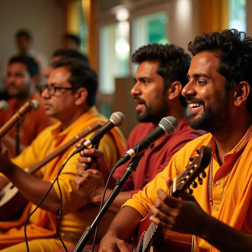 Kannada Folk Musicians Performing