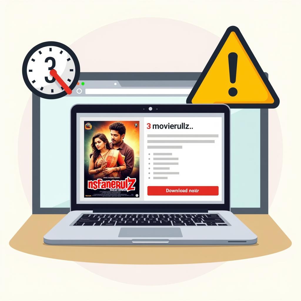 Kannada Movie Piracy Illustration