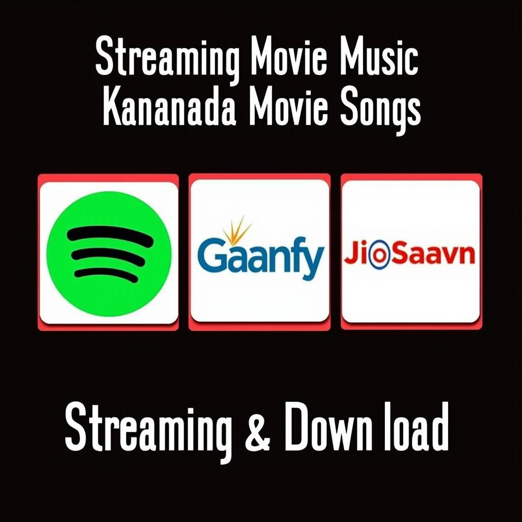 Popular music streaming apps offering Kannada songs