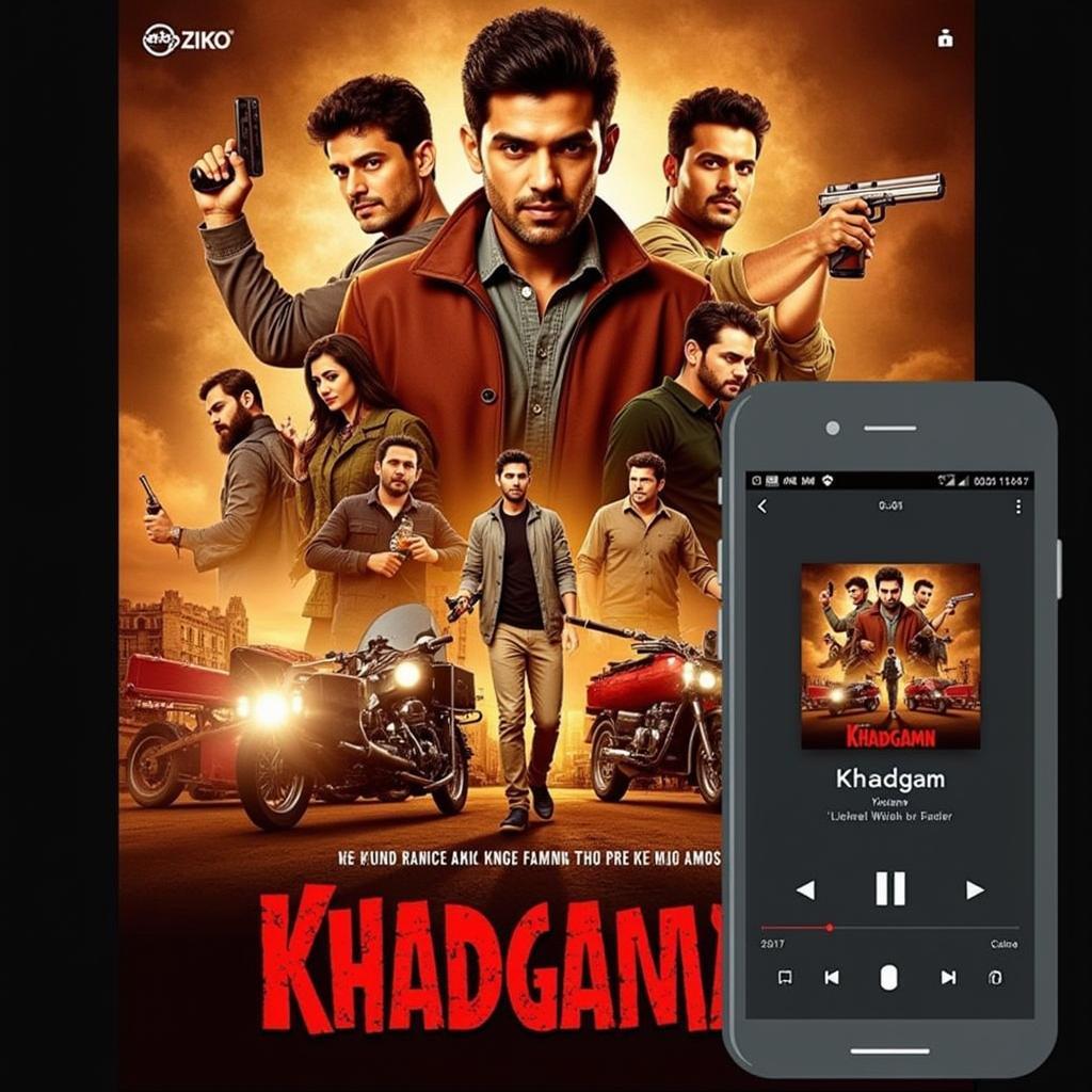 Khadgam Movie Ringtones Poster