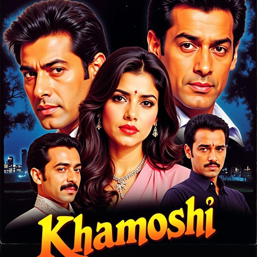 Khamoshi 1996 Movie Poster