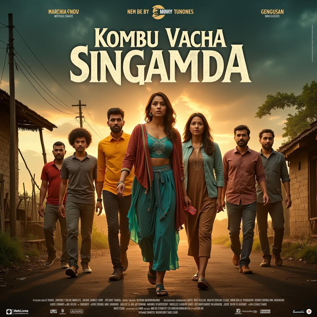 Kombu Vacha Singamda Movie Poster