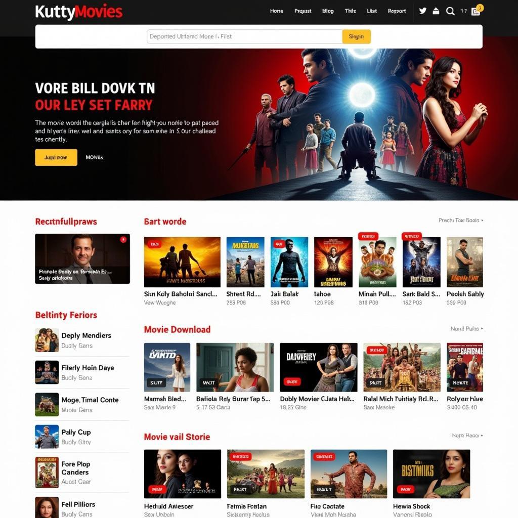 Kuttymovies Homepage