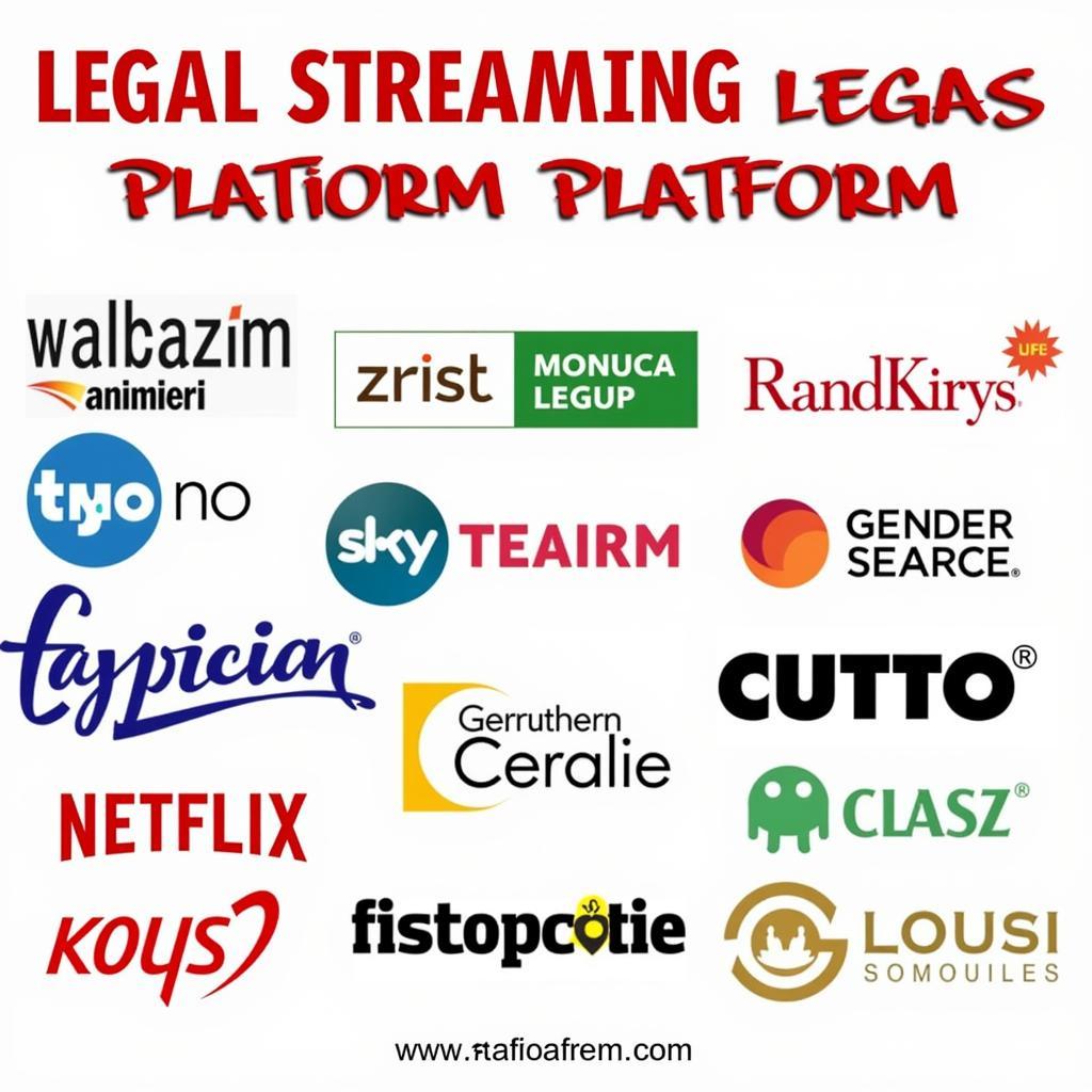 Logos of Legal Telugu Movie Platforms