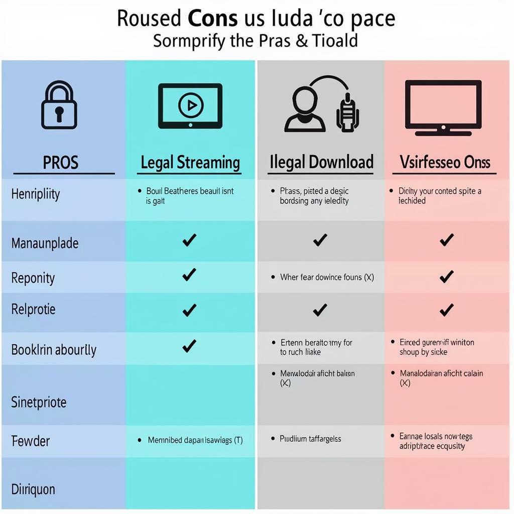 Legal vs. Illegal Movie Downloads