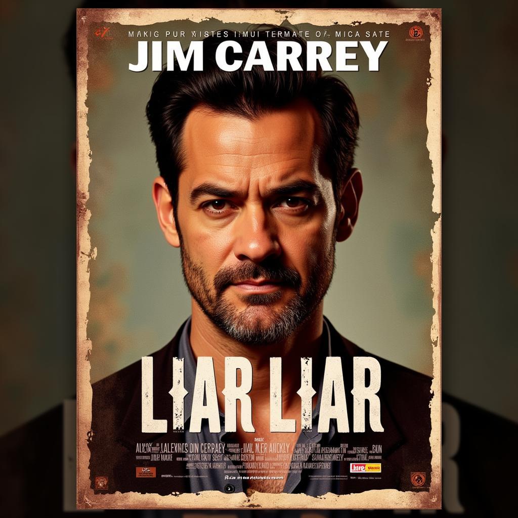 Liar Liar Tamil Dubbed Movie Poster