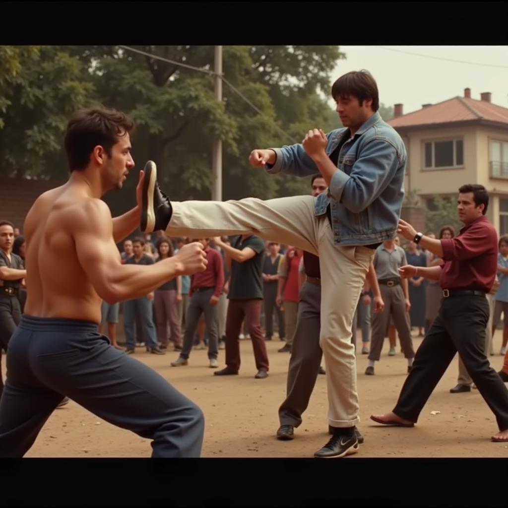 Fight scene from Local Kung Fu 2