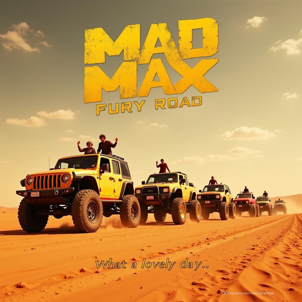 Mad Max: Fury Road Movie Poster