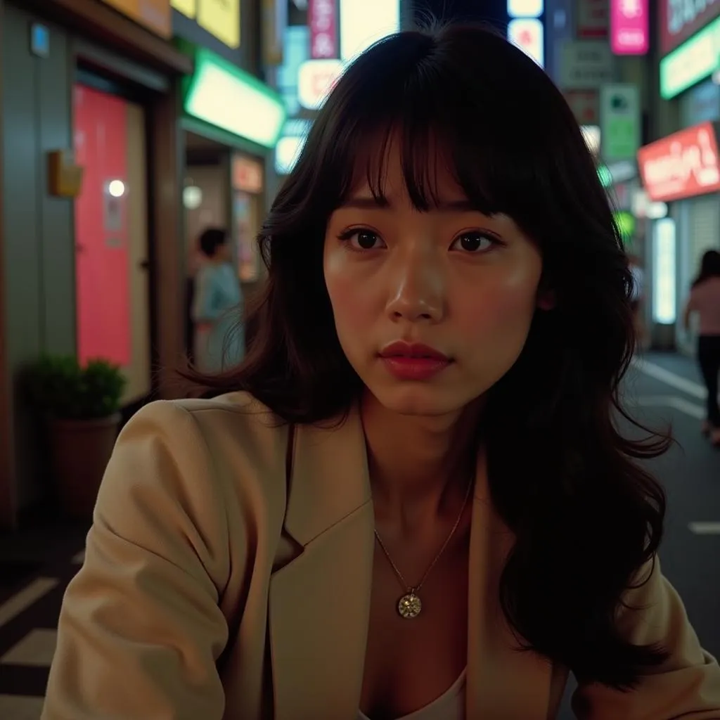 Mako Oda in Tokyo Nights - A Sensual Journey