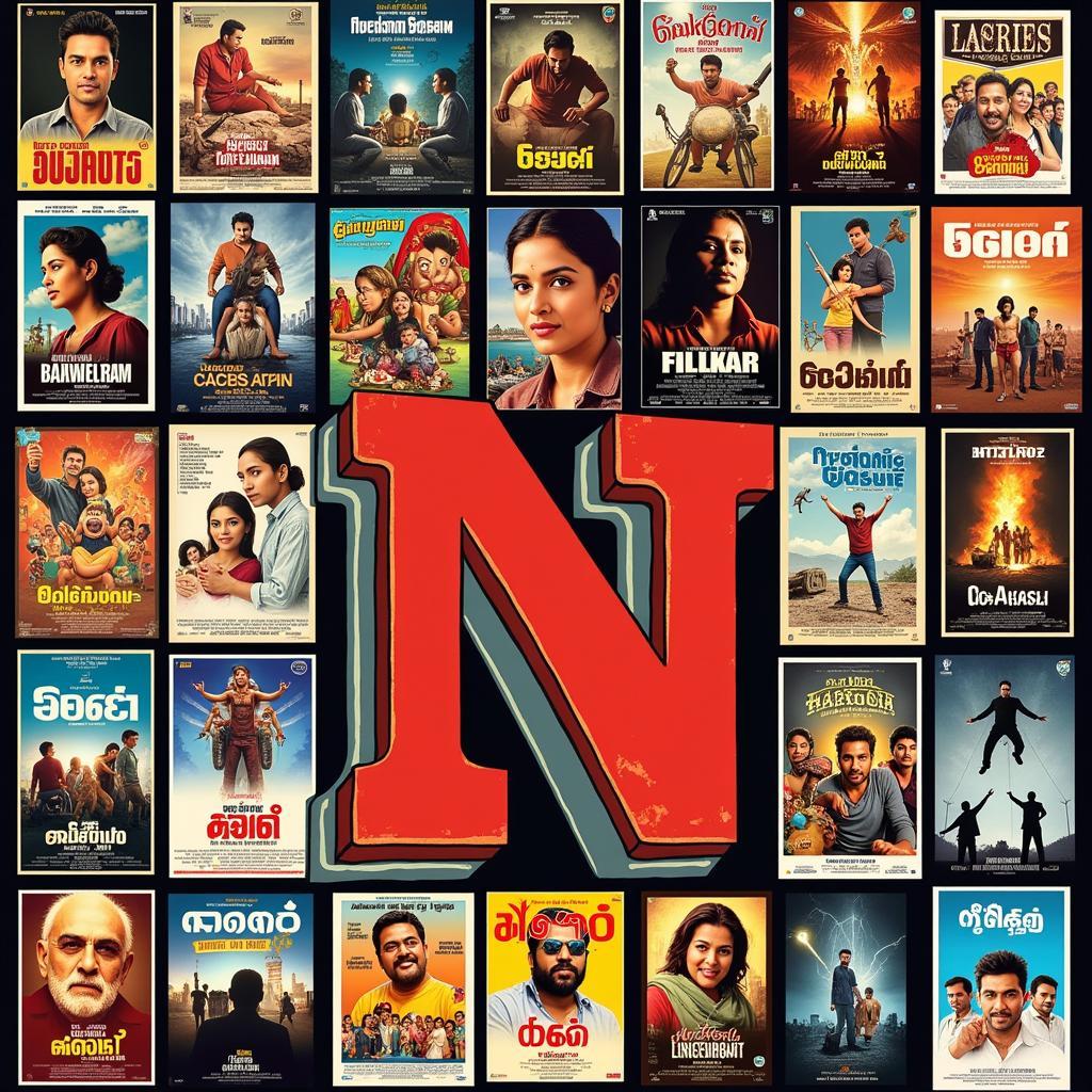 Malayalam Movies Starting with N: A Collage