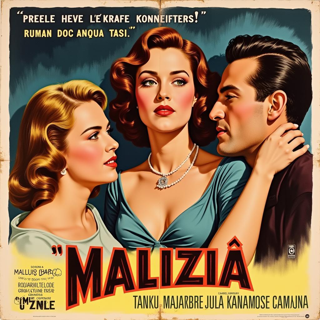 Poster for the film Malizia