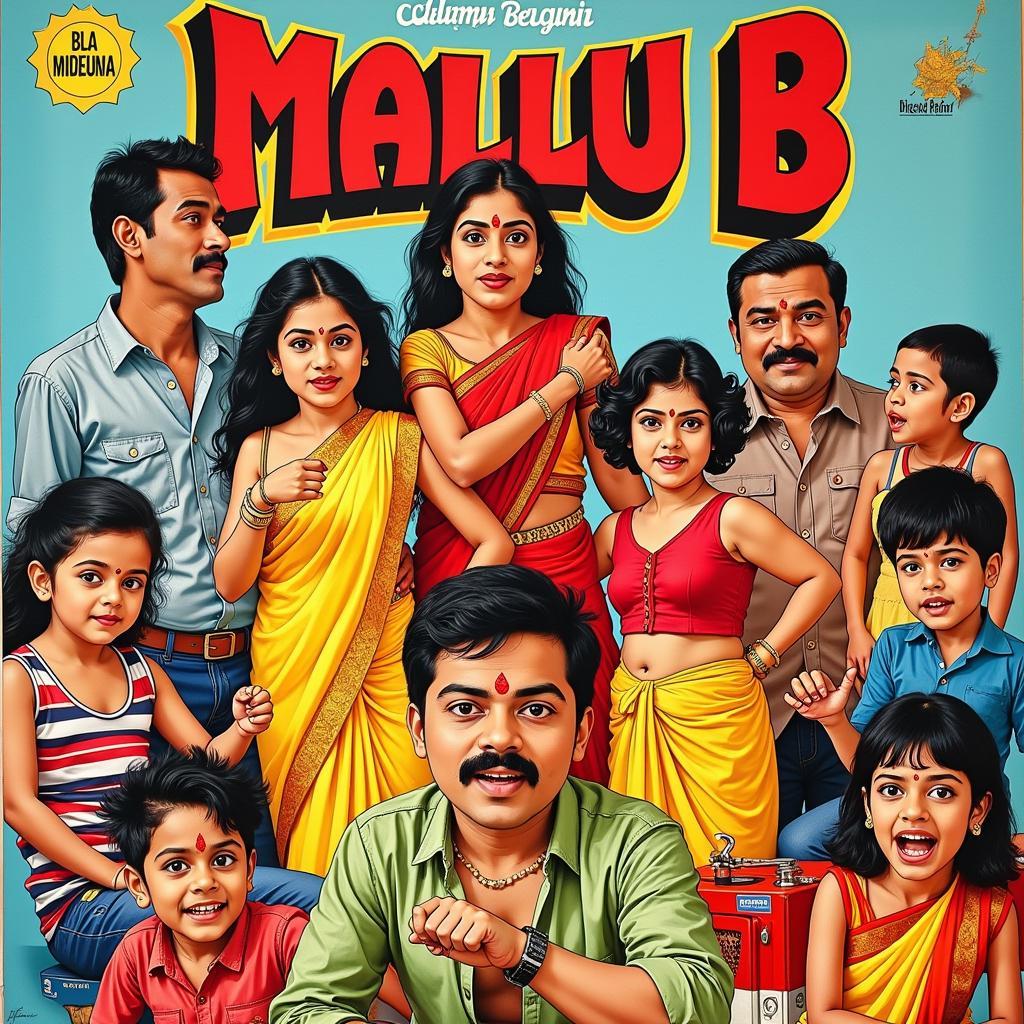 Mallu B Movie Poster