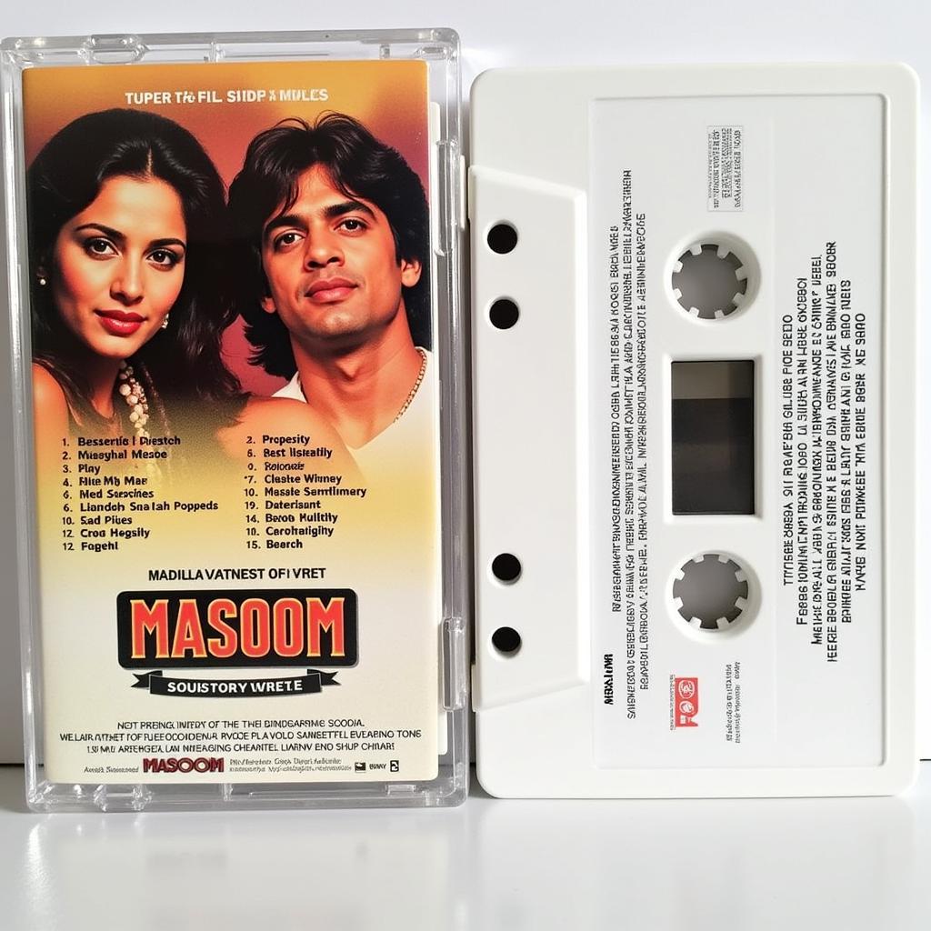 Masoom (1996) movie soundtrack cassette tape