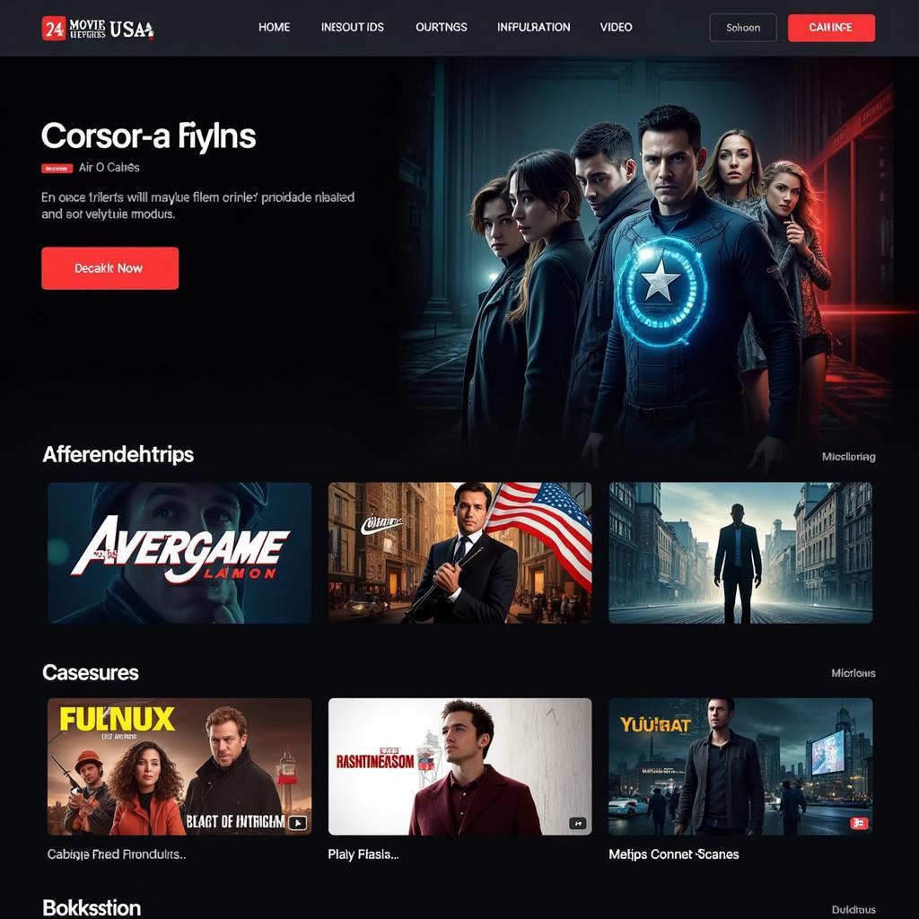 Modern American Cinema Streaming Options Available on Movie USA Full HD