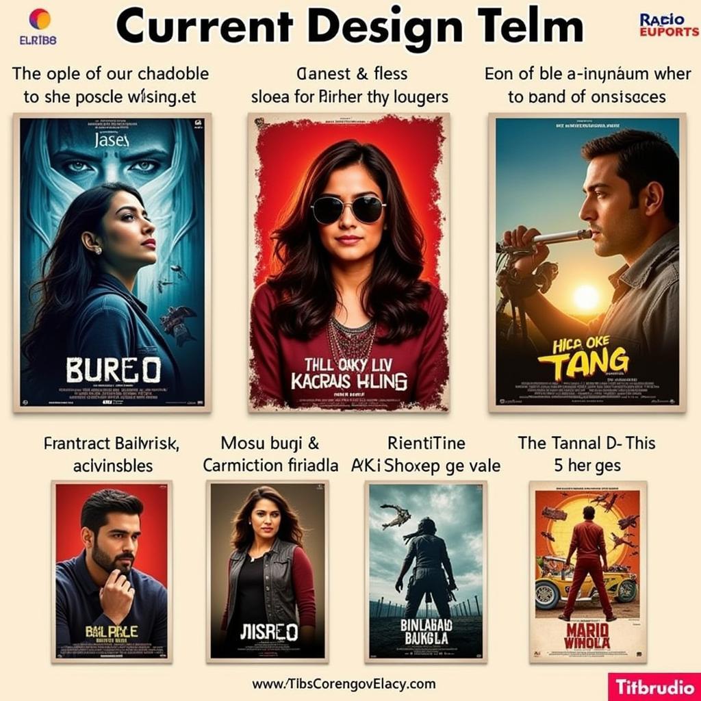 Modern Trends in Bollywood Movie Poster Design