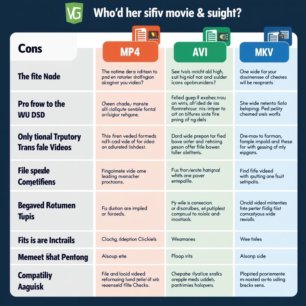 Comparing Popular Movie File Formats