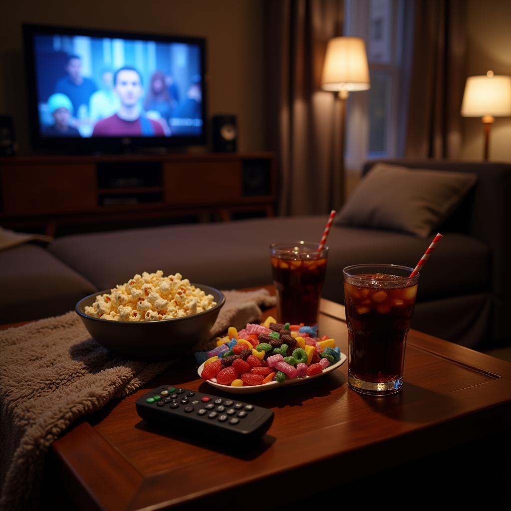 Creating a Cozy Movie Night