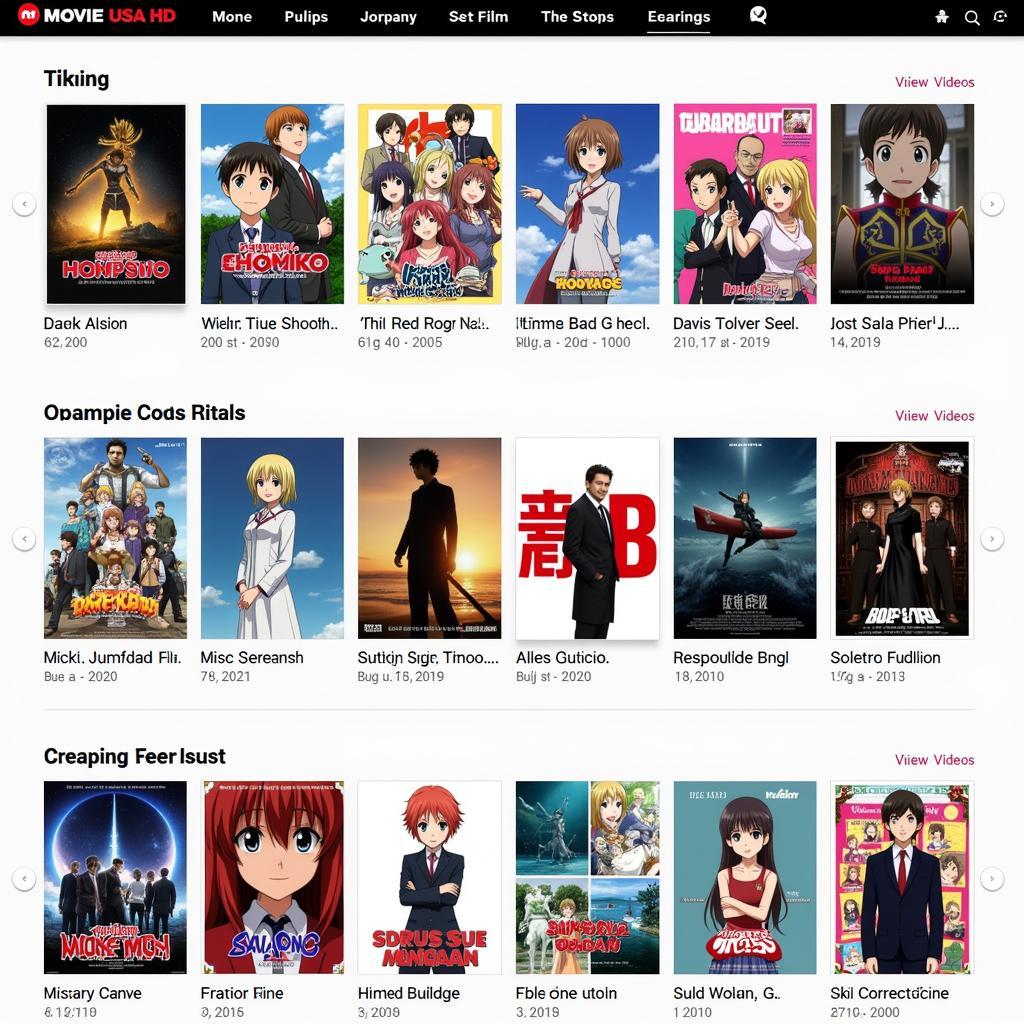 Movie USA Full HD Anime Selection